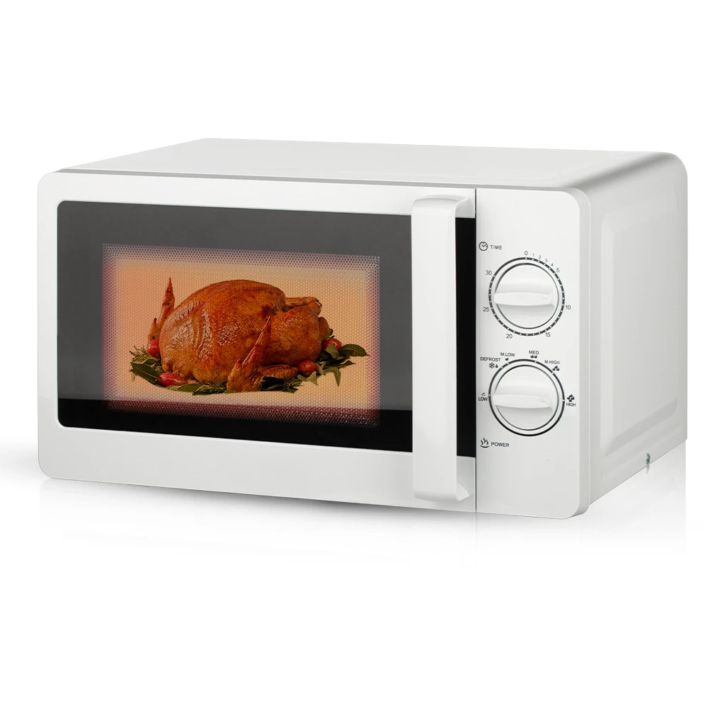 Microwave Oven Home Office Quick Light Wave Turntable Microwave Oven, Visual Heating Microwave Oven