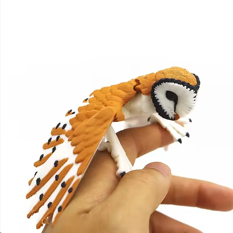 Figura modelo Animal de simulación de halcón y águila impresa en 3D, adorno de pájaro móvil, regalo artesanal, decoración del hogar
