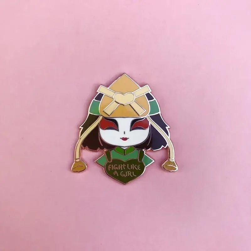 Fight Like A Girl Suki Enamel Pin  Movie Pins