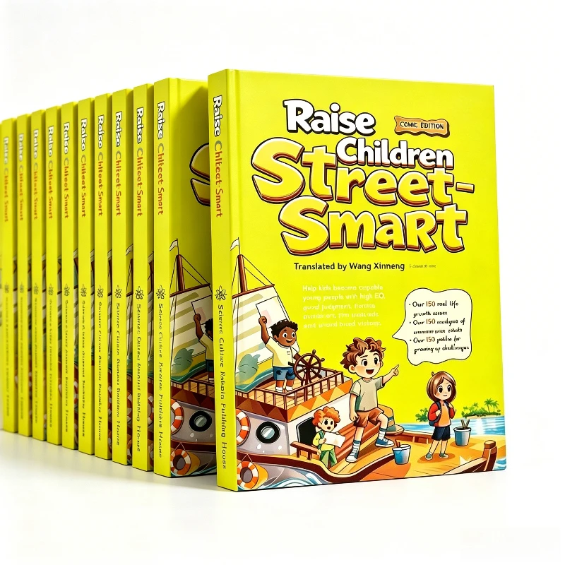 Raise Children Street-Smart English Book, Emotionally Strong Mentally Sharp Courageous Kids For Independent Real-World Decision