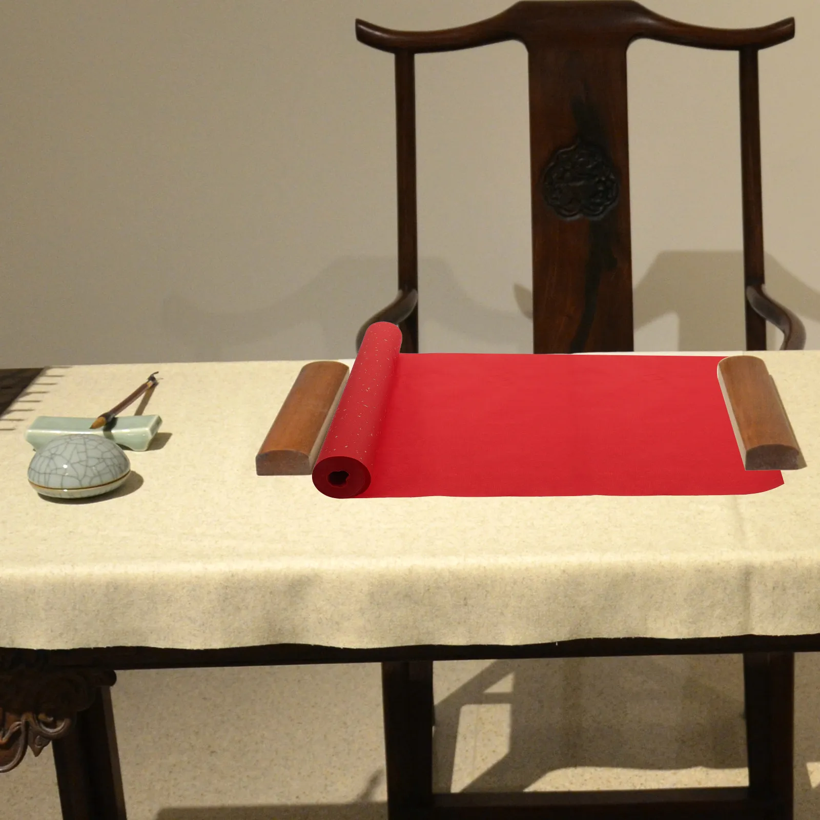 

Рулонная бумага для китайской каллиграфии: премиальная бумага Xuan с высокой впитываемостью чернил для традиционного письма, живописи и художественных практик