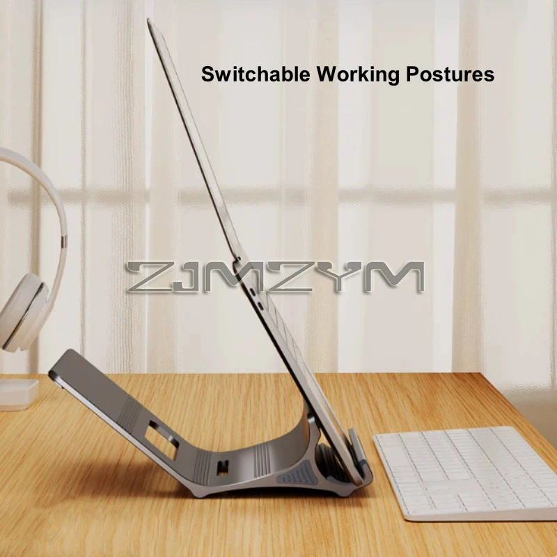 Aluminum Laptop Stand Desktop Adjustable Laptop Desk Stand Support for 11-17 Inch Laptop Holder PC Accessories