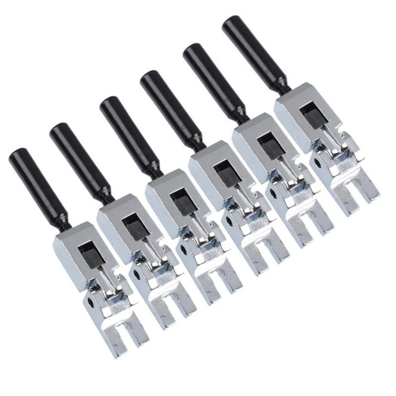 Floyd Rose Saddles, Tremolo Parts, 6Pcs Roller Bridge Tremolo Saddles, Guitar Bridge Tremolo Saddles Replacements Set