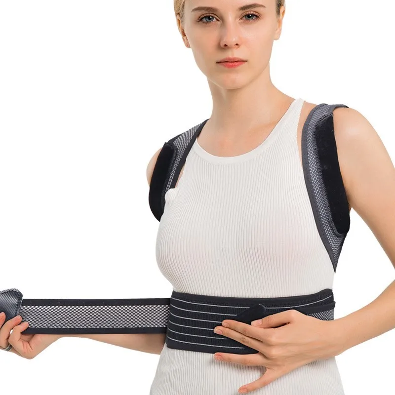 

Пояс для коррекции кифоза для взрослых, дышащее нижнее белье, пояс для коррекции осанки, тонкий стиль