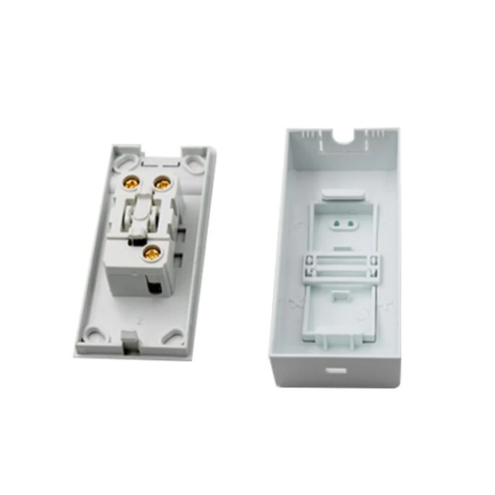 Narrow Exit Button NO/NC/COM Wall Mount Exit Button Push Door Release Exit Button Switch For Access Control System
