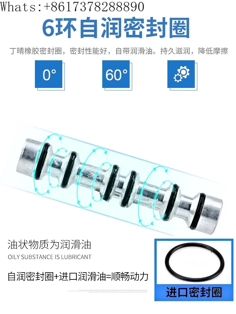 공압 솔레노이드 제어 더블 헤드 220v 공기 밸브 4v220-08 코일 24V 전자 12V 양방향 솔레노이드 밸브