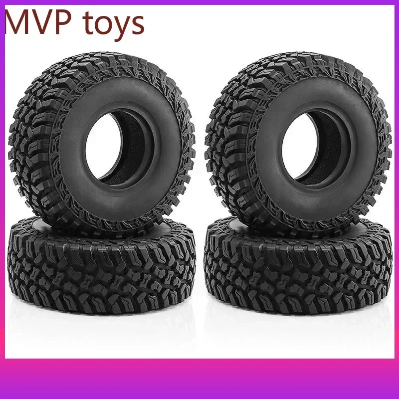 

4PCS 118mm 1.9" Soft Rubber Tire Wheel Tyre for 1/10 RC Crawler Car Axial SCX10 II III Capra Trxs TRX4 RC4WD D90 Redcat MST