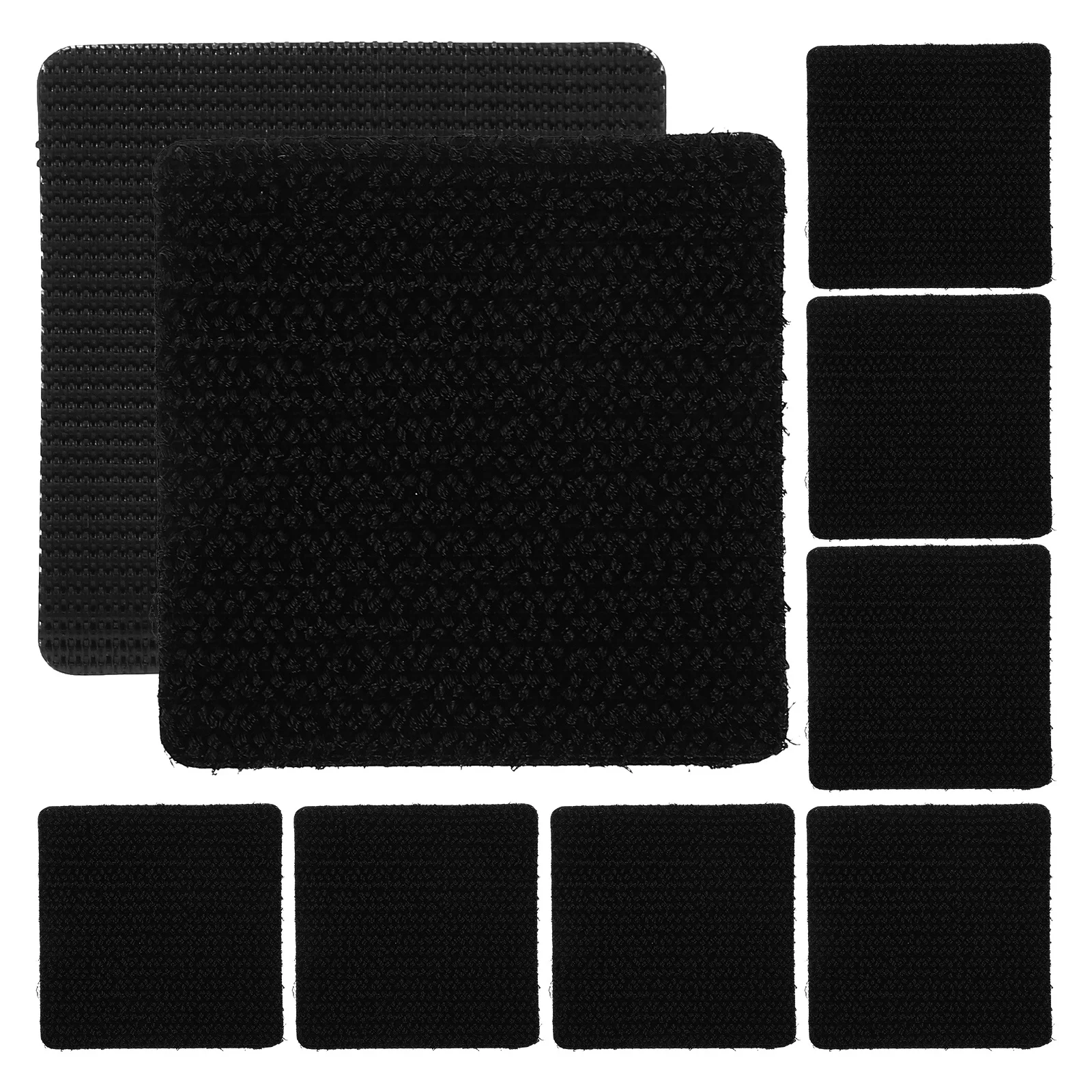 

10set Car Floor Mat Invisible Fixing Sticker Waterproof Heat Resistant Universal Fit For Auto Interior Outdoor Adhesive Strips