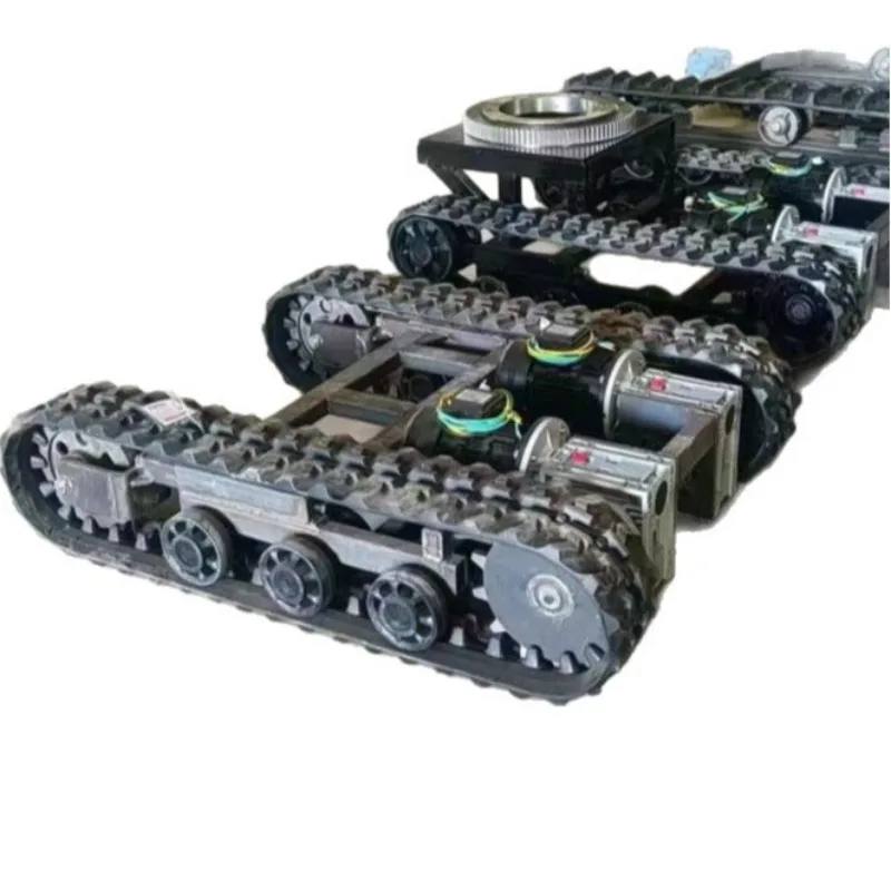 

Hydraulic motor crawler chassis, special-shaped proportional valve remote control chassis