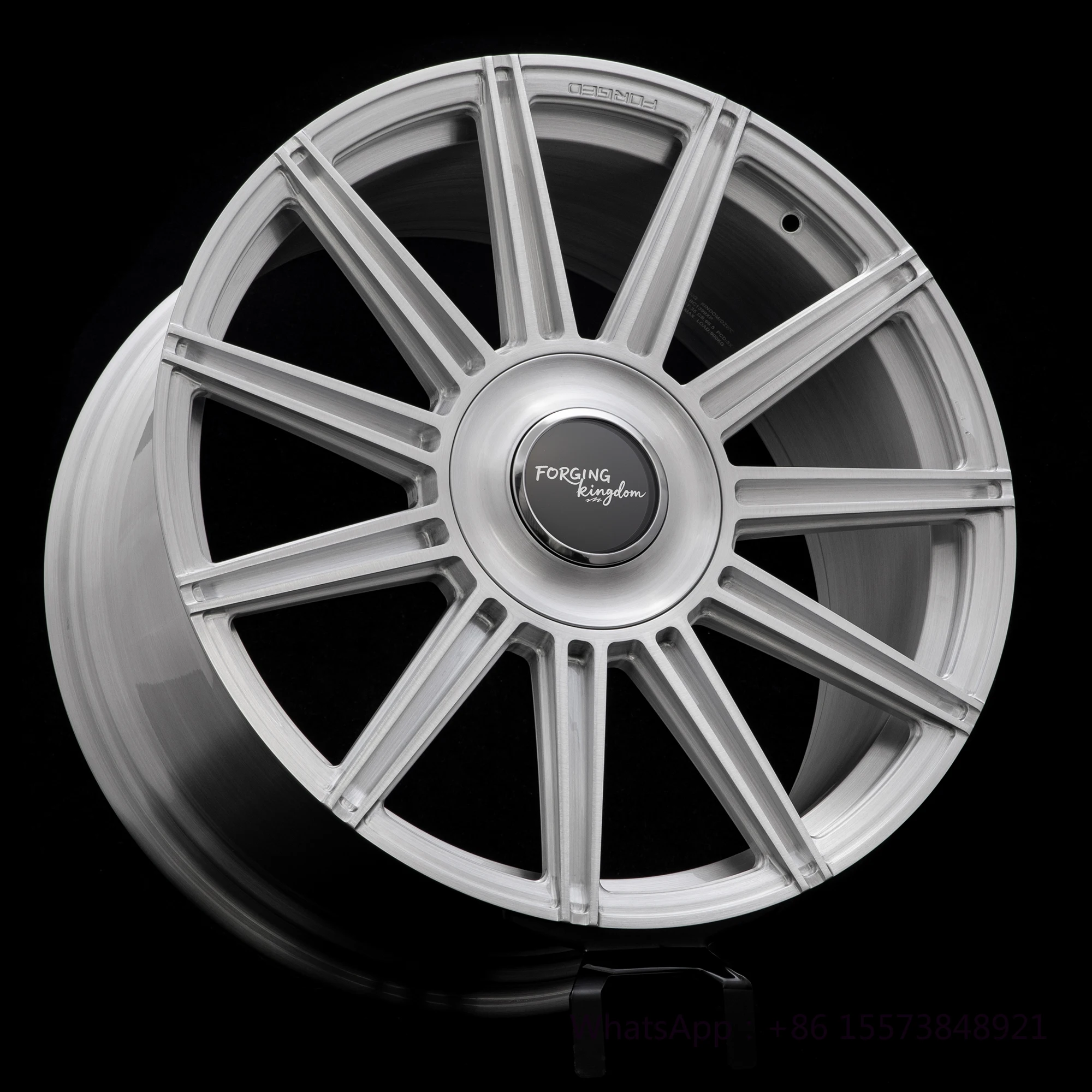 

High Quality 6061-T6 Forged Aluminum Alloy Wheel Hub 20-26 Inch 5*130/120/112/114.3 PCD 100mm 20mm Bright Black Coating New