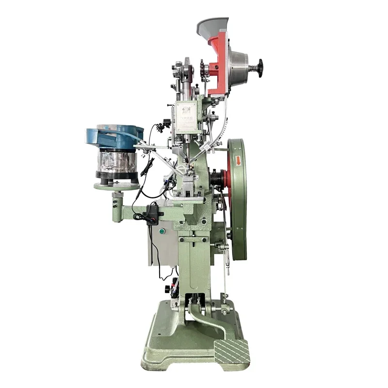 JZ-989M-1 Automatic Riveting Machine for Tubular Rivet With Flat Washer