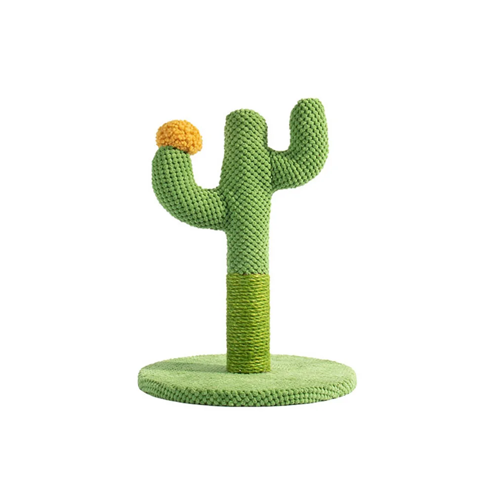 Cat Climbing Frame Cats Scratch Pillar Pet Supplies Sisal Cactus Integrated Toys Cats Grinding Claw Tongtian Pillar Indoor