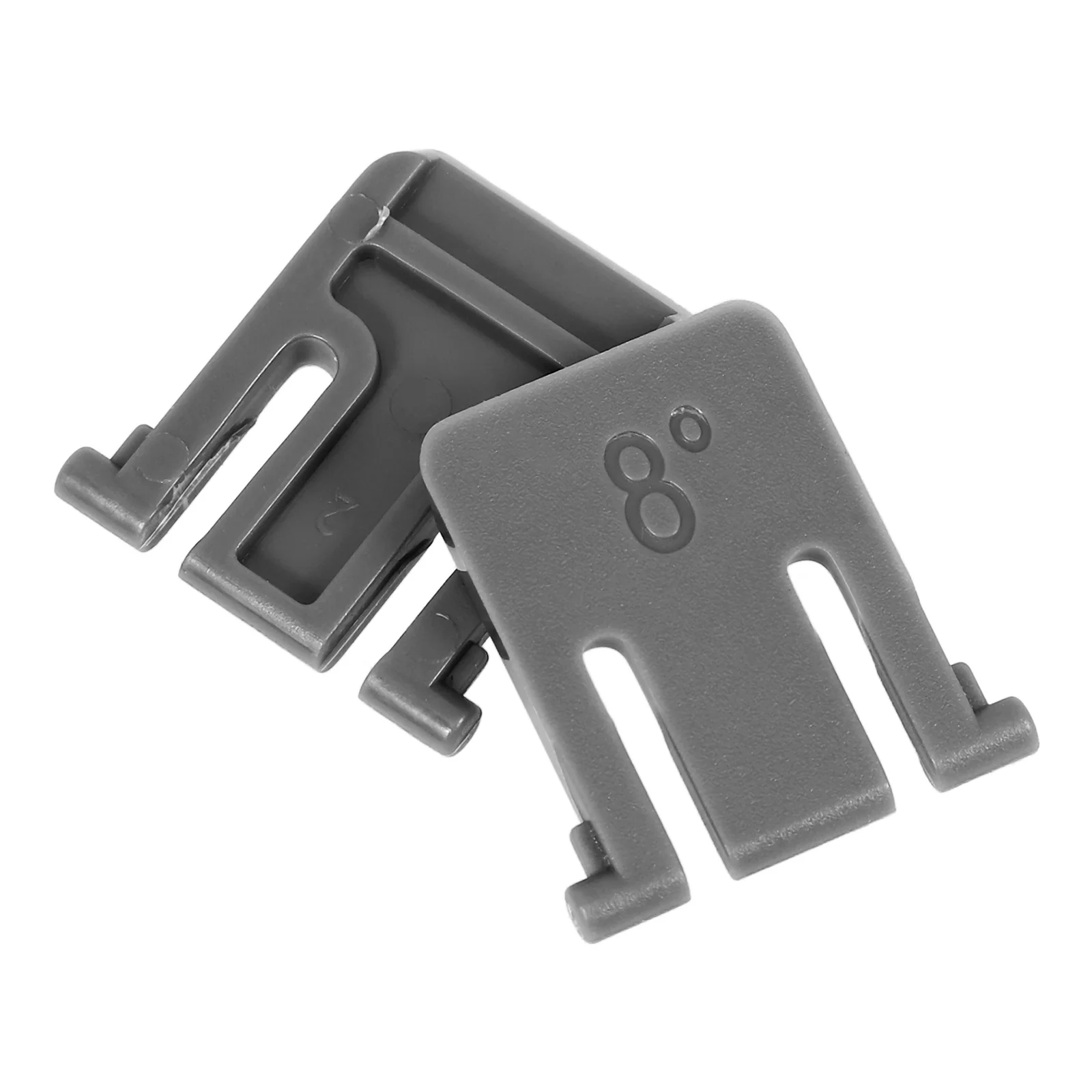 

2 Pairs Keyboard Stand Feet Wireless ABS Tilt Bracket Laptop Riser Black Mechanical Replacement Holder Fits K270 K220