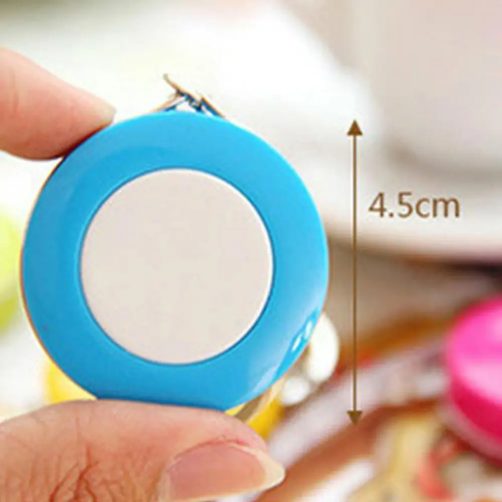 Colorful Quantity Small Clothing Size Candy Color Keychain Tape Measure Tape Measure