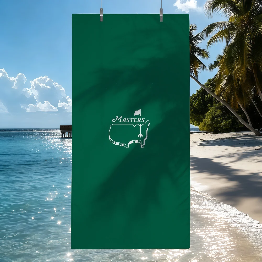 M-Masters Tournament Golf Towel Soft Pool Gift For Travel Gym Shower Camping Quick Dry Sports Beach Towels