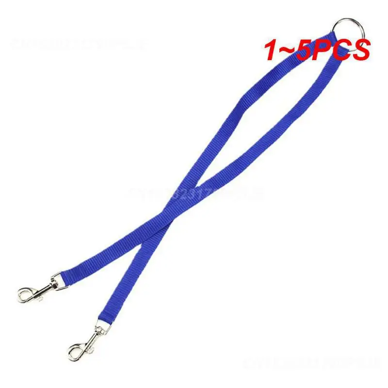 1~5PCS Nylon Rope Double Head Traction Pet Accessories Traction Belt Pet Leash Firm And Wear-resistant Nylon Dog Leash