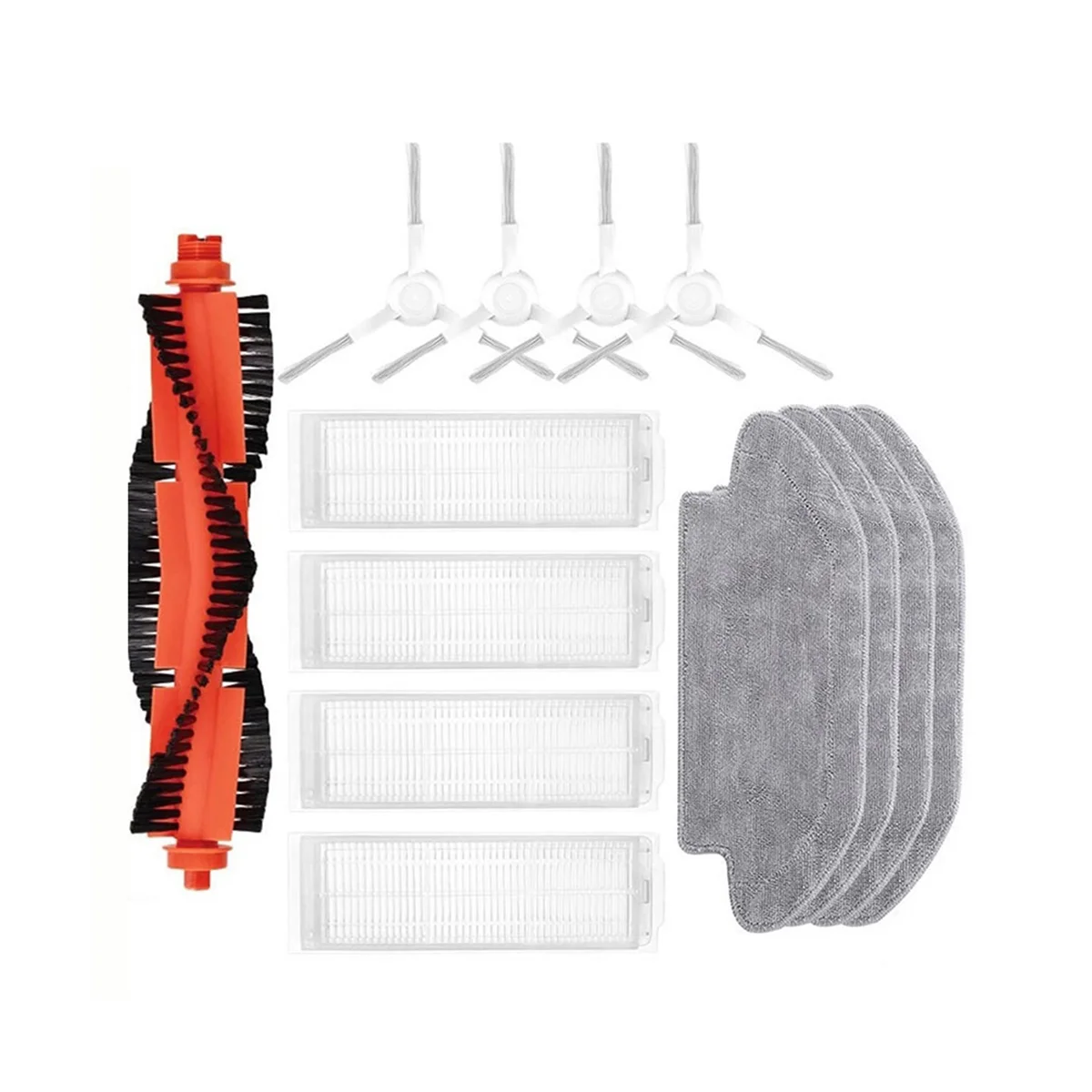 Replacement Accessories Kits for Robot Vacuum Mop 3C B106CN