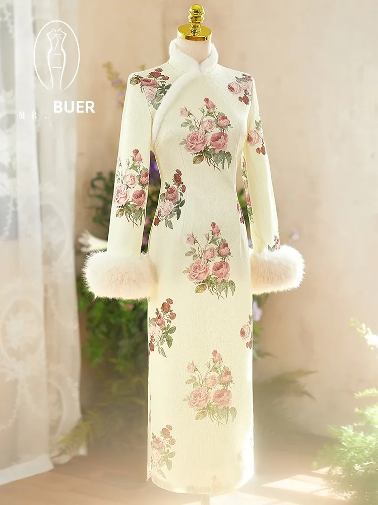 

New Chinese Sle Young Women's Thiened Winter 2026 New Arrival Small Size Improved Version Beautiful Pure Color