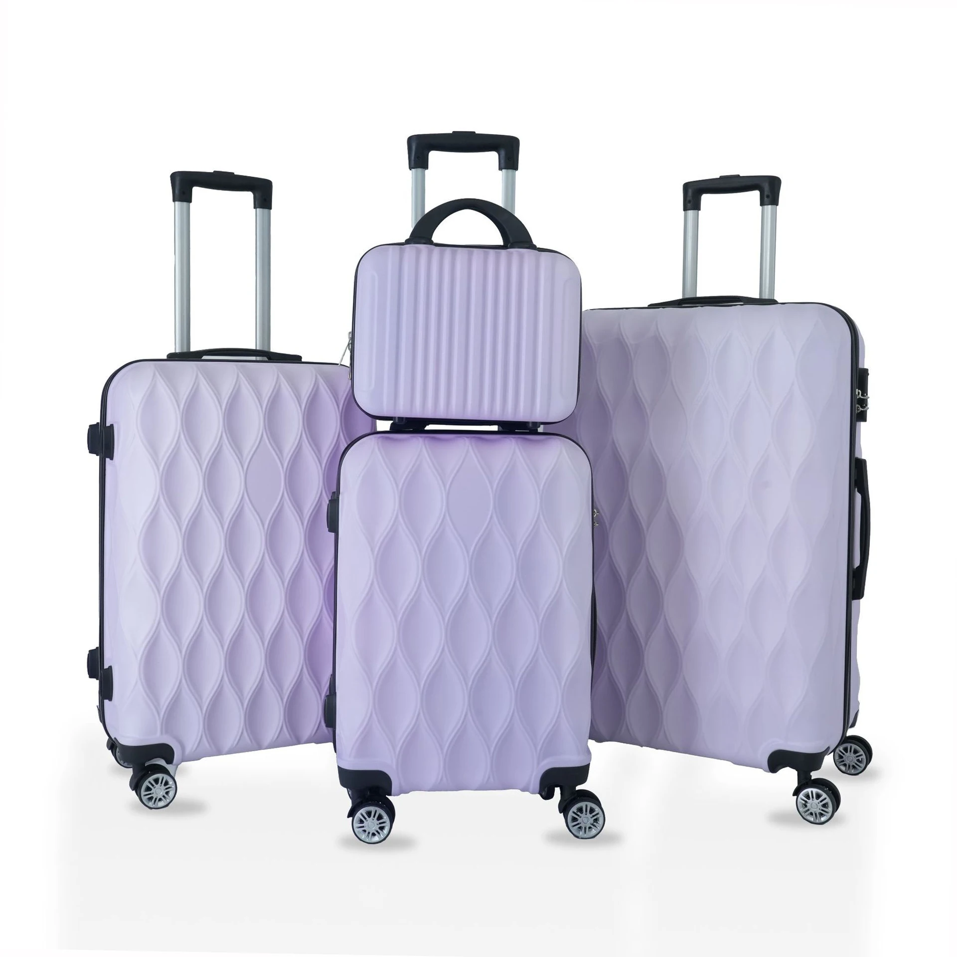 Luggage Set 4 Pieces Travel Wheeled Suitcases 14&20&24&28 Inch Suitcase Large Size Luggage Trolley Case Suitcase Trip Cabin