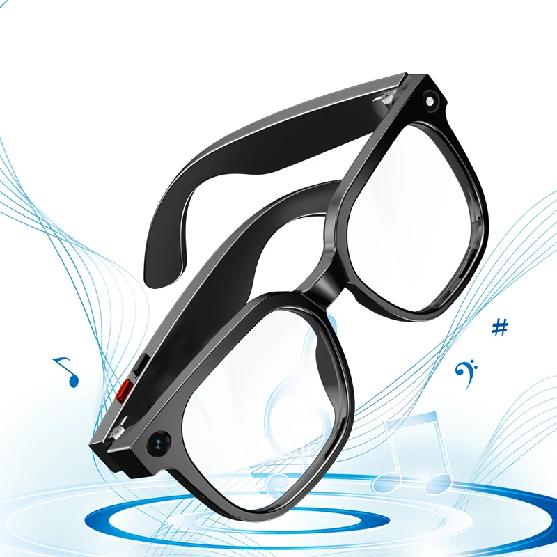 AI Smart Audio-Brille mit 4K HD-Kamera, WLAN-Videoaufzeichnung, Bluetooth-Anruffunktion, mehrsprachiger Übersetzung und tragbarem Smart-Eyewear – Detail 19