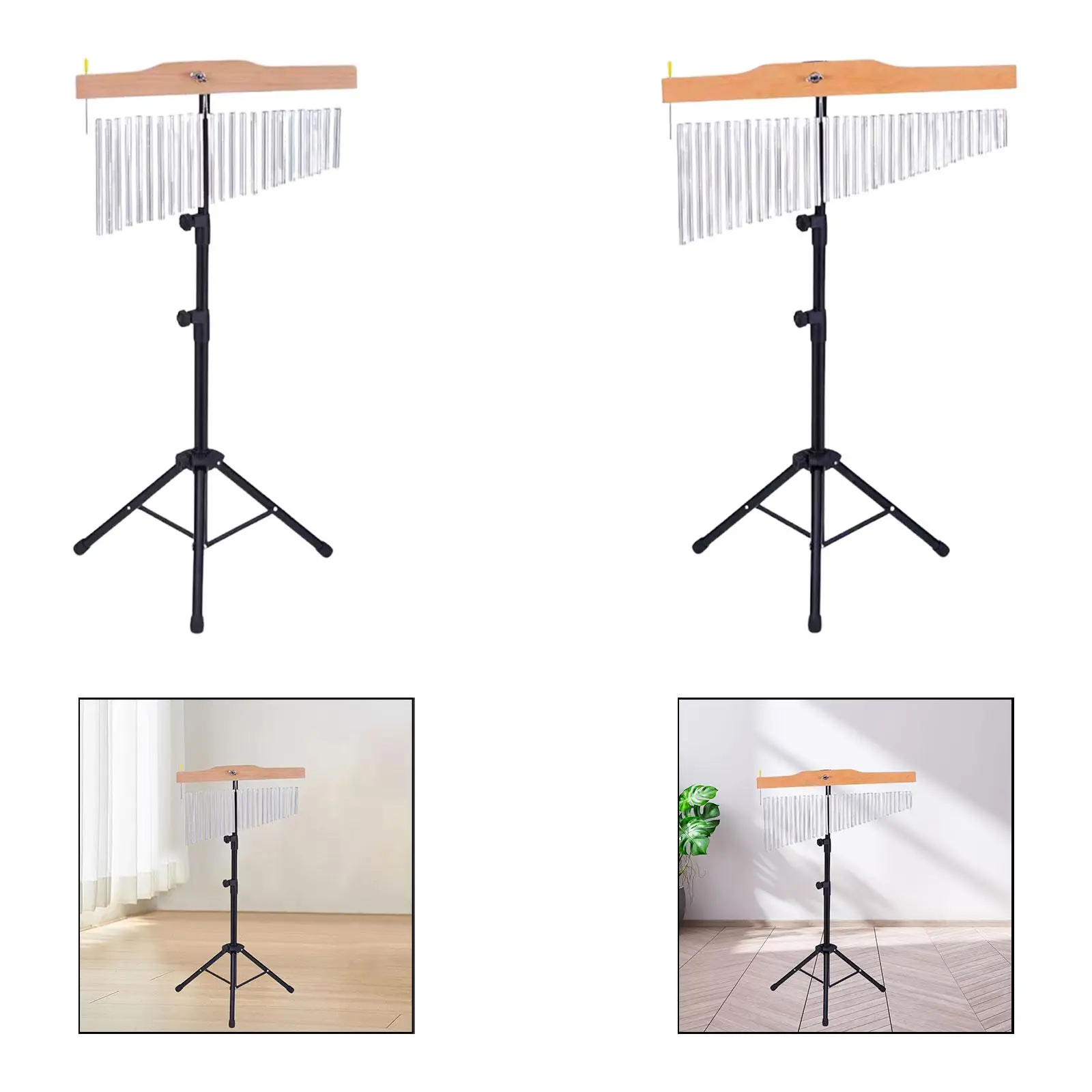 

Bar Chime Wind Chime Percussion Durability Professional Portable, Adjustable