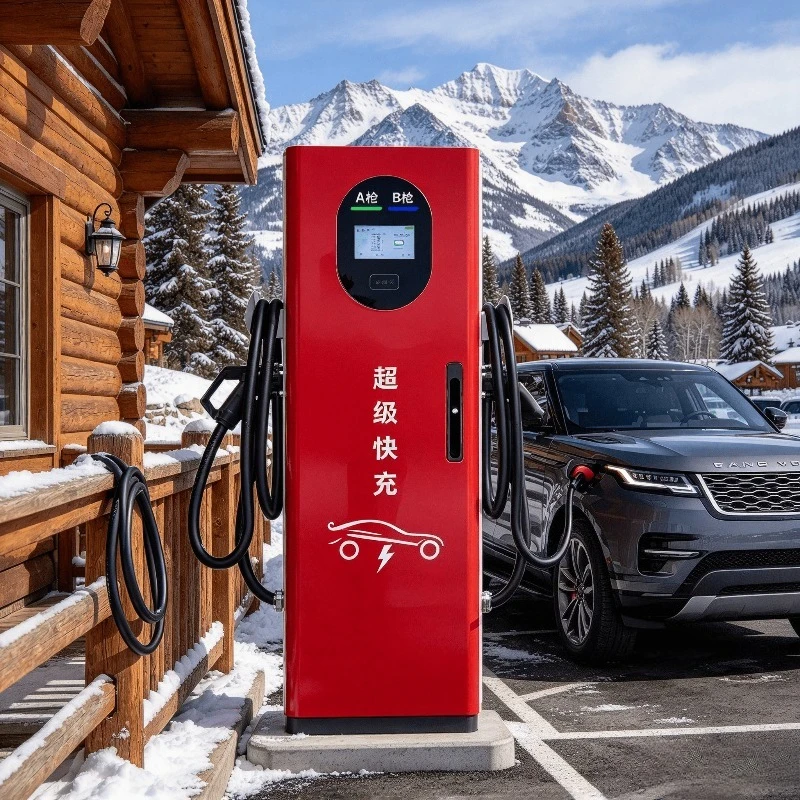 GB/T AC EV Charger Charging Pile Wallbox 22kW Type2 Cable Factory Direct for Home Commercial Car Charging