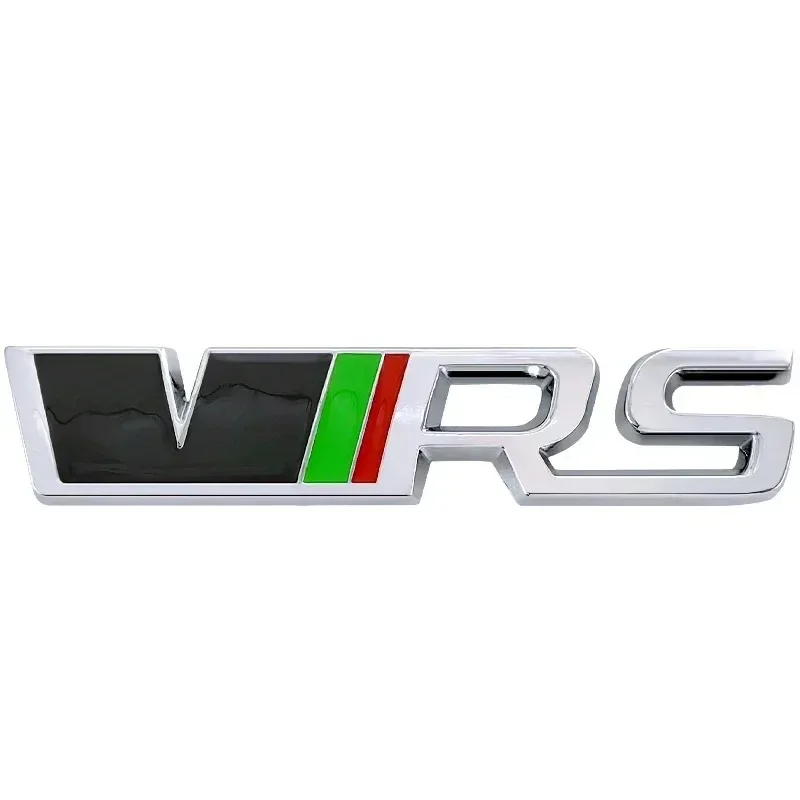 Legierungsaufkleber für Skoda VRS Logo Karoq 2 A7 Octavia Yeti Fabia 1 Kodiaq Tour RS Superb Rapid Auto Frontgrill Logo Kofferraum Emblem – Detail 6