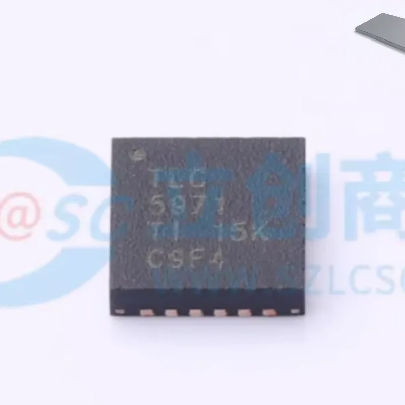 10PCS TLC5971RGER 12‑Channel LED Driver QFN‑28 SMD Constant‑Current Display Control IC Chip