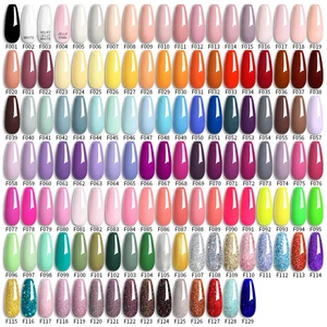 Lilycute 129 Farben 7ml Nagel Polyous Gelnagelversorgungen Vernis Semi Permanent Nail Art Maniküre Einweichen LED UV -Gel Varnisa 8 Hauptverkaufsemulsion - №1