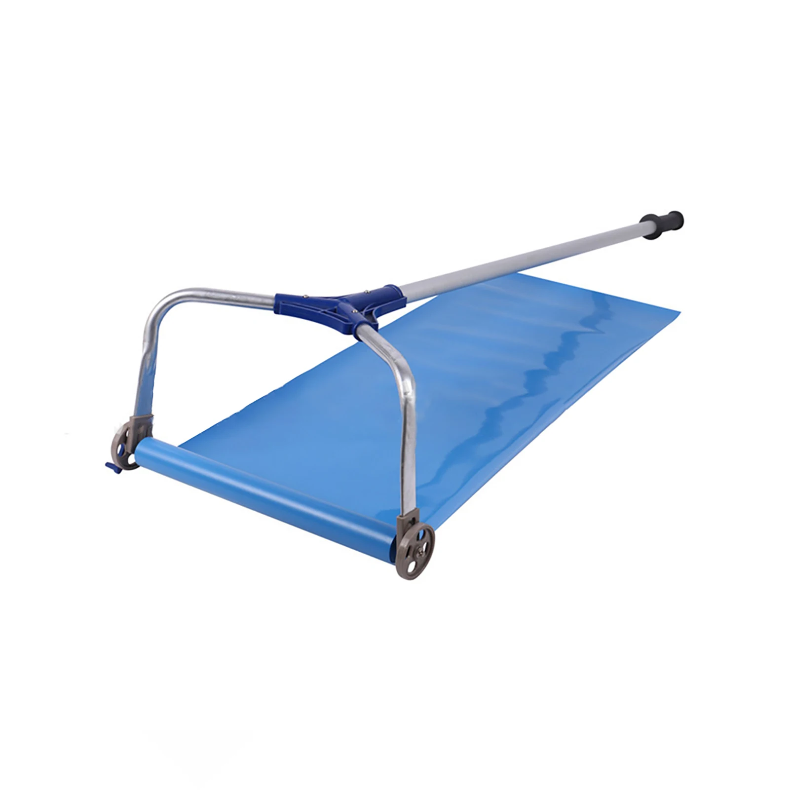 193-650cm Roof Snow Rake -30 Degrees Telescopic Snows Removal System Cloth Adjustable Slip-proof Rod Roof Rake For Removing Snow