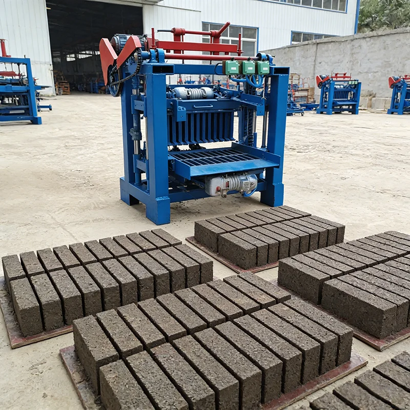 Best Sale Semi Automatic Brick Making Machine 220V Changeable Molds Produce Hollow Solid Paving Bricks Cement Equipment