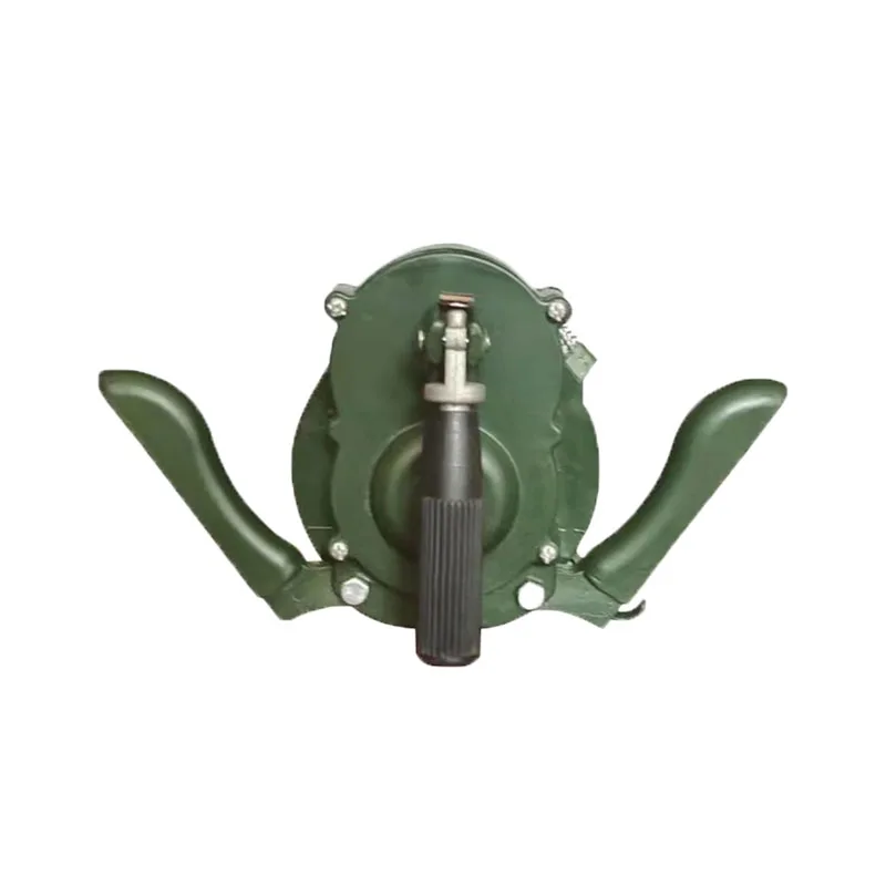 KOOJN High Decibel Hand Operated Alarm for Fire Protection Mine Area Flood Prevention Emergency Fire Drill Handheld Alarm