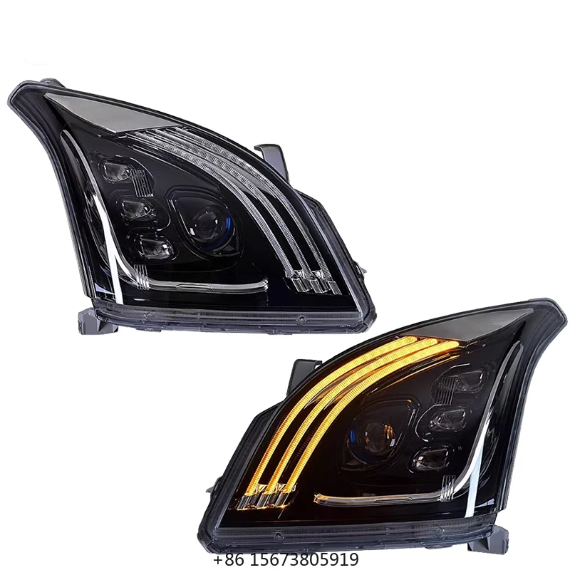 

Новая передняя фара для FJ 120, 2003-2009 гг., обновленная светодиодная фара