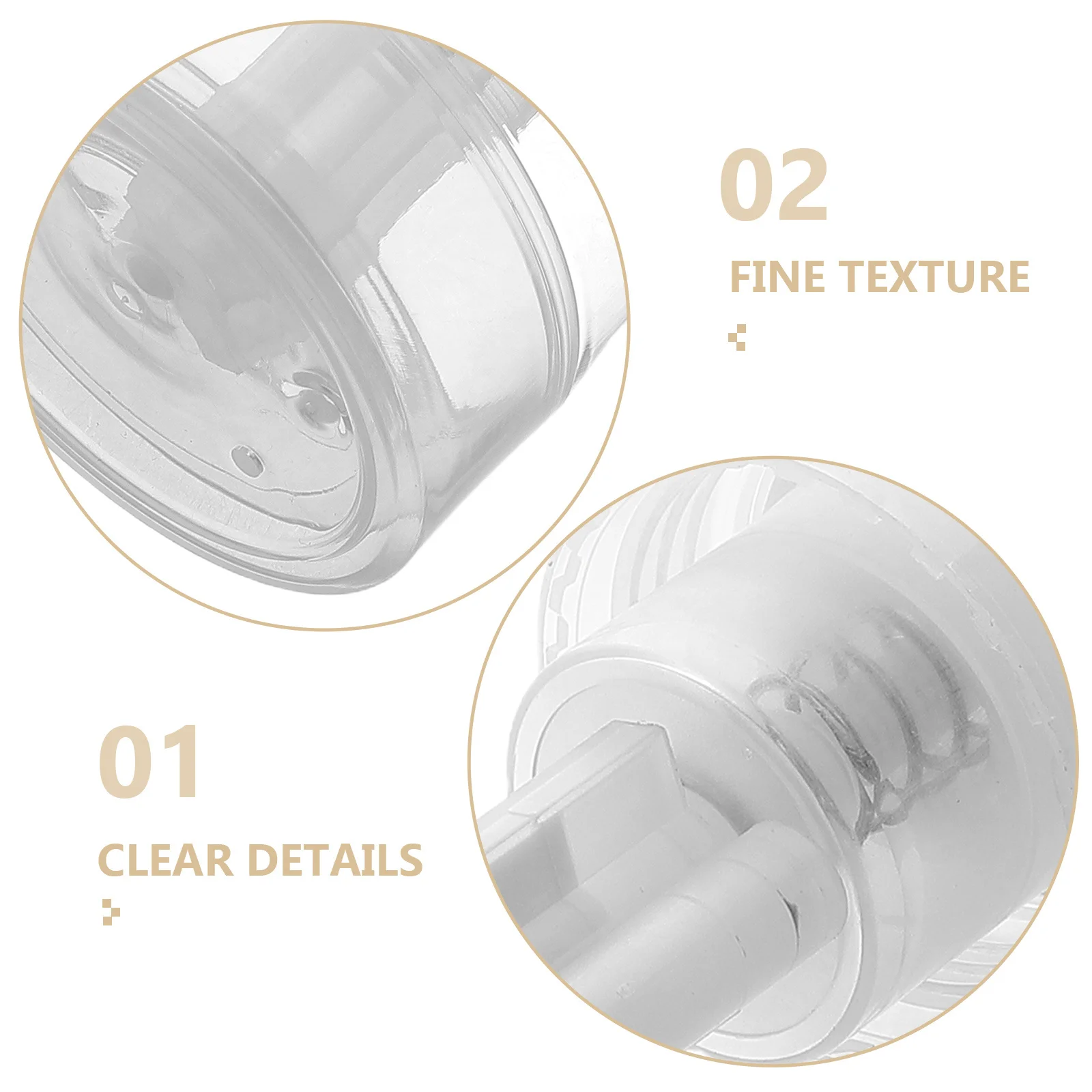 Distributeur de talc de cuisine de 180Ml, flacon pulvérisateur Transparent pour farine, sucre, applicateur de poudre Portable réutilisable