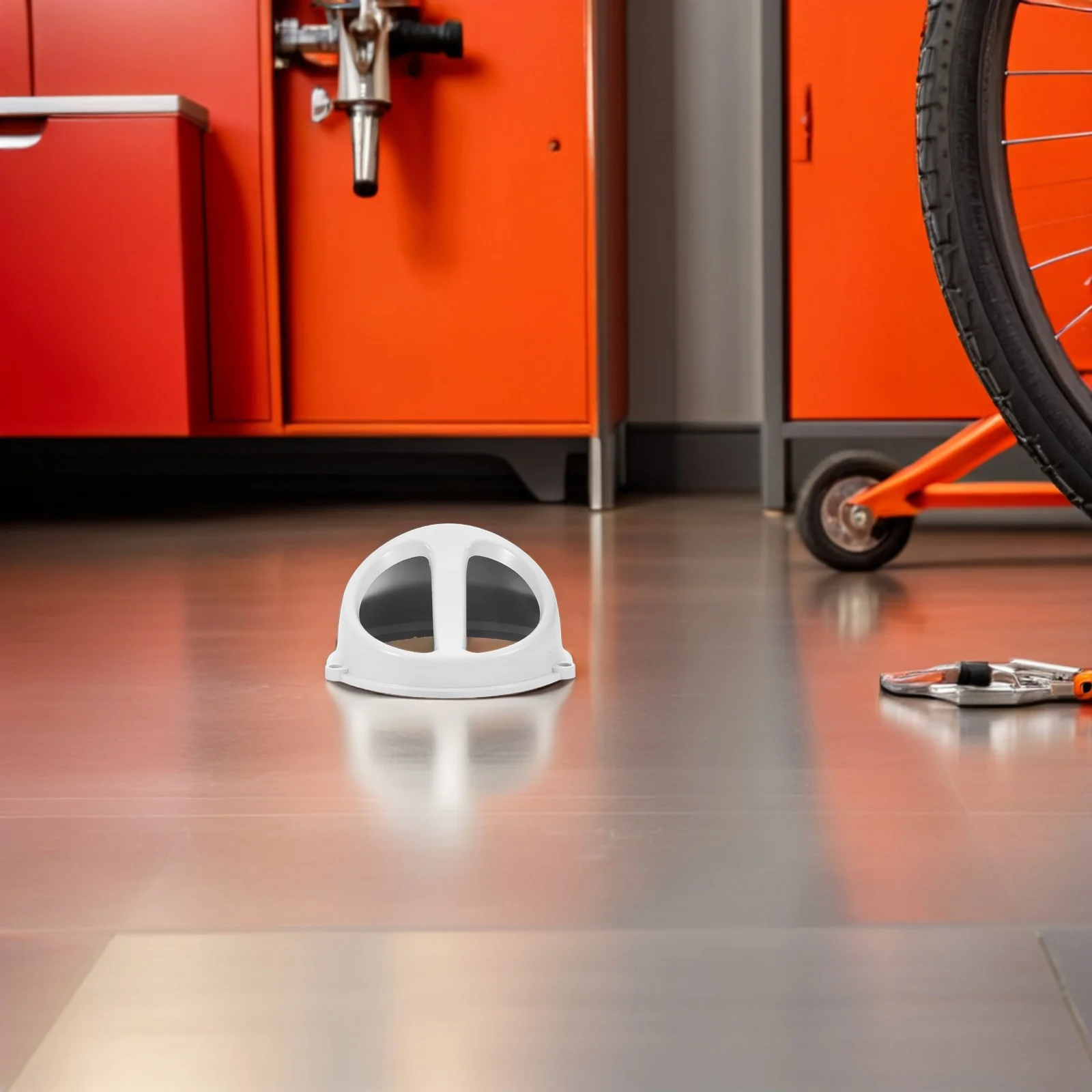 Motorcycle Air Intake Hood Cover Universal Abs Engine Hood Vent Trim Dirt Debris Protection Weather Resistant Noise Reduction