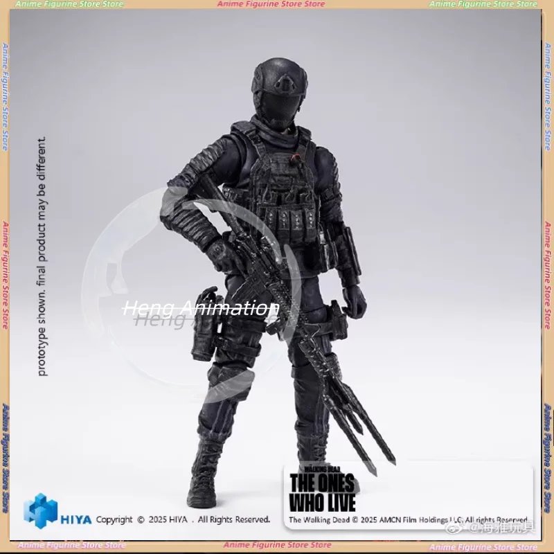 

Предпродажа HIYA 4-дюймовый 1:18 Ходячие мертвецы Живые солдатские фигурки украшений