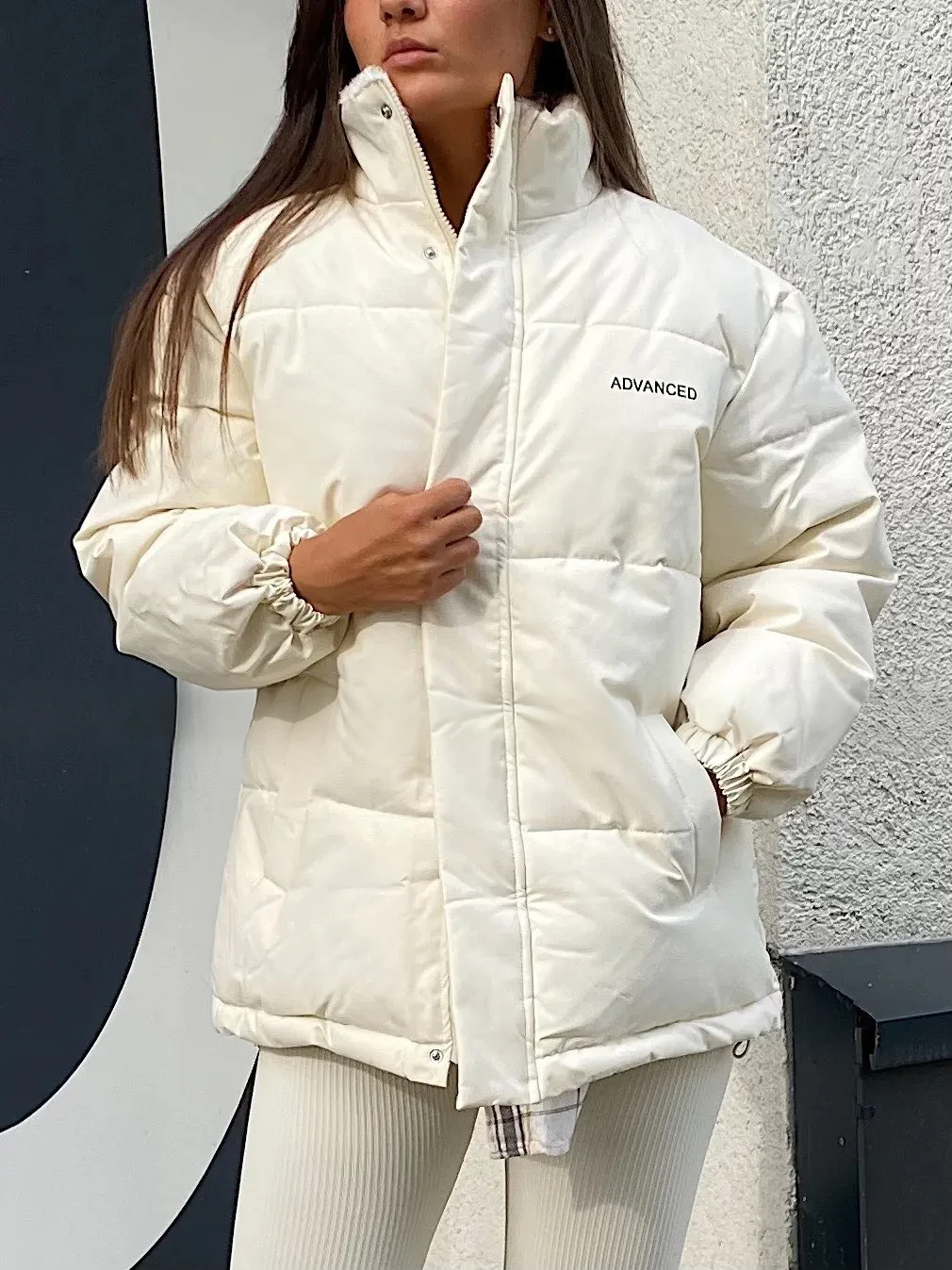 

Vintage Fleece Thicken Warm Jacket For Women Fashion Casual Oversize Cotton Parkas Coat 2025 New Autumn Winter Solid Outerwear