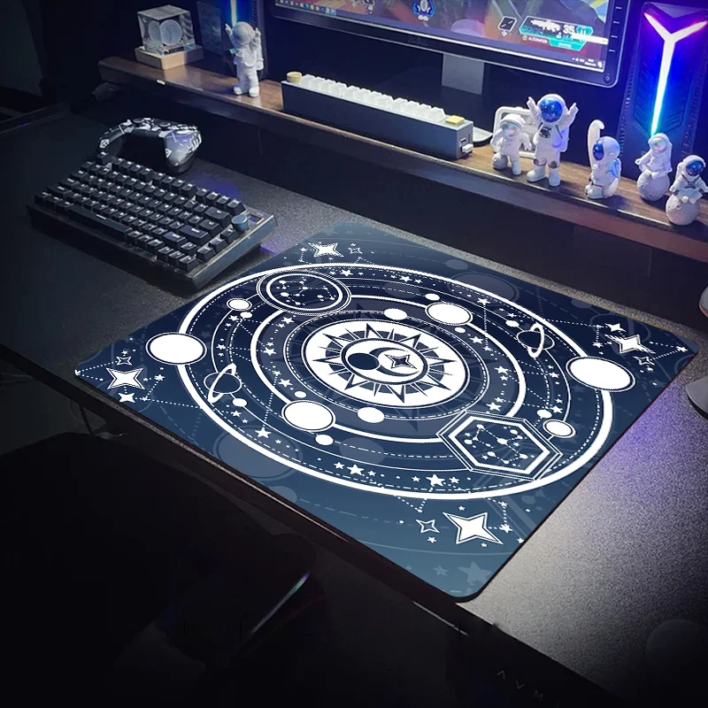 

Star Tarot Large Thickened mouse pad xxs Rubber keyboard mouse rug Non-slip game Player carpet laptop desk mat PC accessories