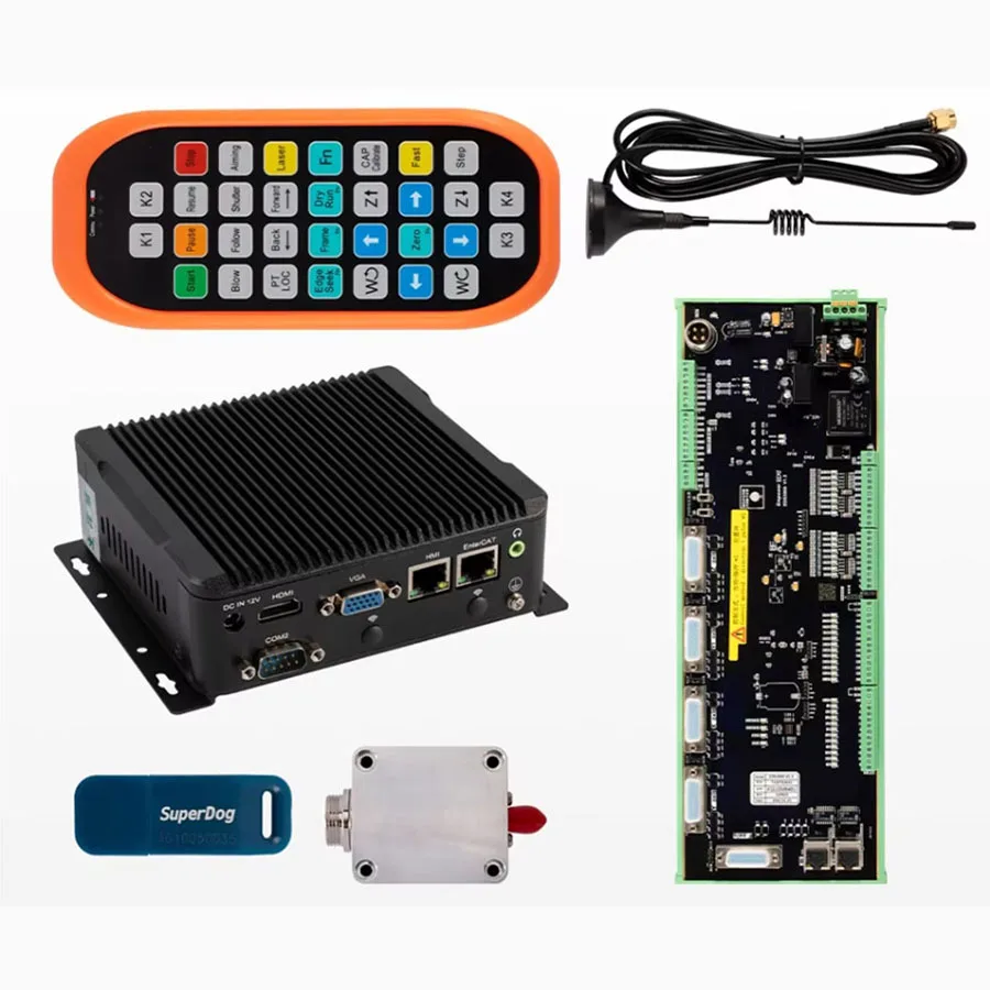 

Комплект системы управления лазерной резьбой AX3000T XC3000S Автоматическая режущая головка Raytools 3,3 кВт BM110E BM110