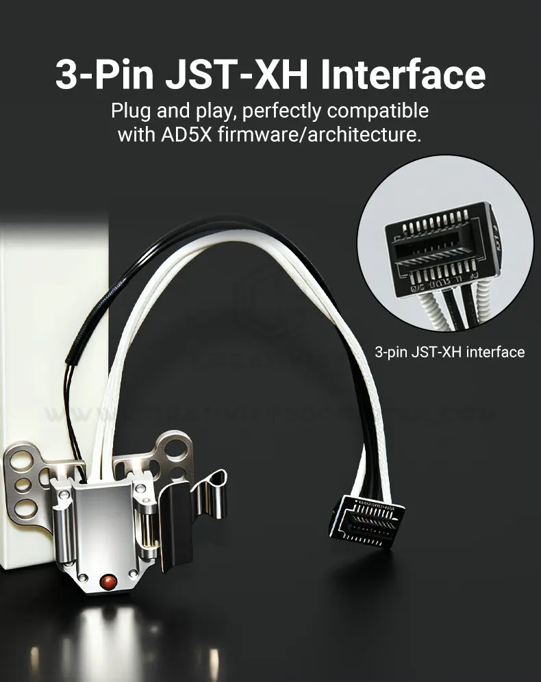 AD5X Hotend-Heizbaugruppe für Flashforge AD5X Heizkomponenten-Set mit Heizpatrone, Thermistor, AD5X Düse und Hotend-Teilen – Detail 6