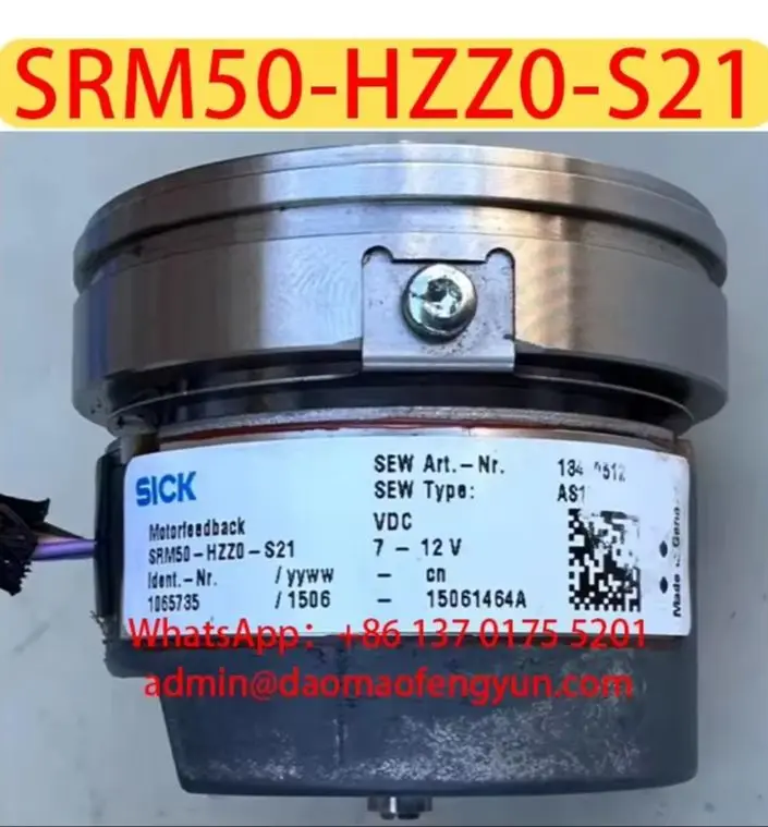 Original Genuine SRM50-HZZ0-S21 Used 1065735 Encoders Tested ok，SRM50 HZZ0 S21，Fast shipping