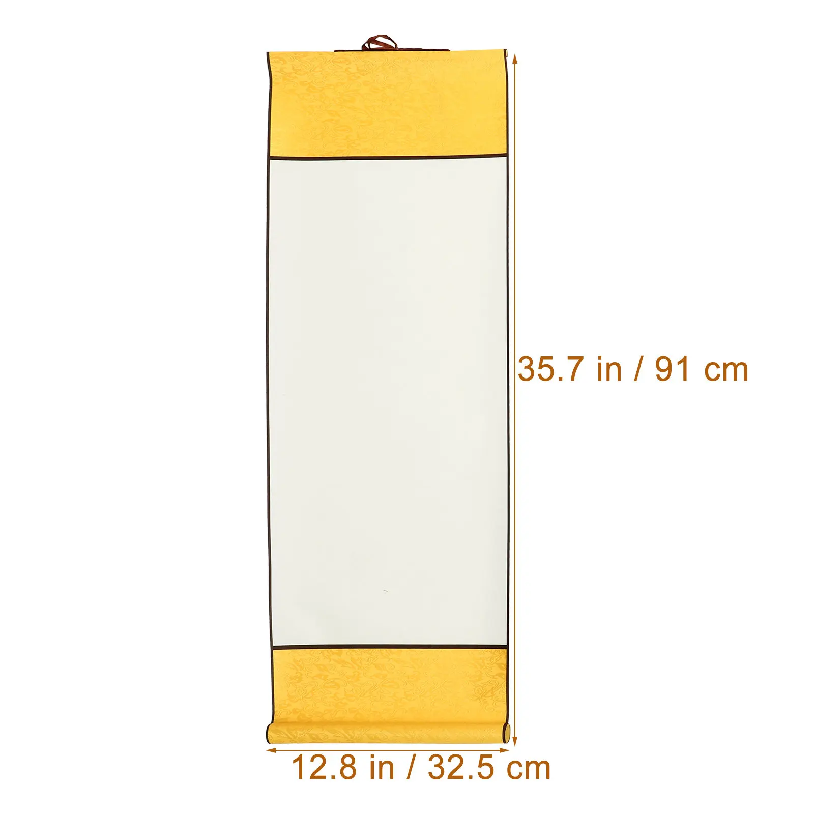 4pcs Blank Hanging Scroll Paper for Chinese Calligraphy & Ink Painting – Premium Xuan Rice Paper Art Display