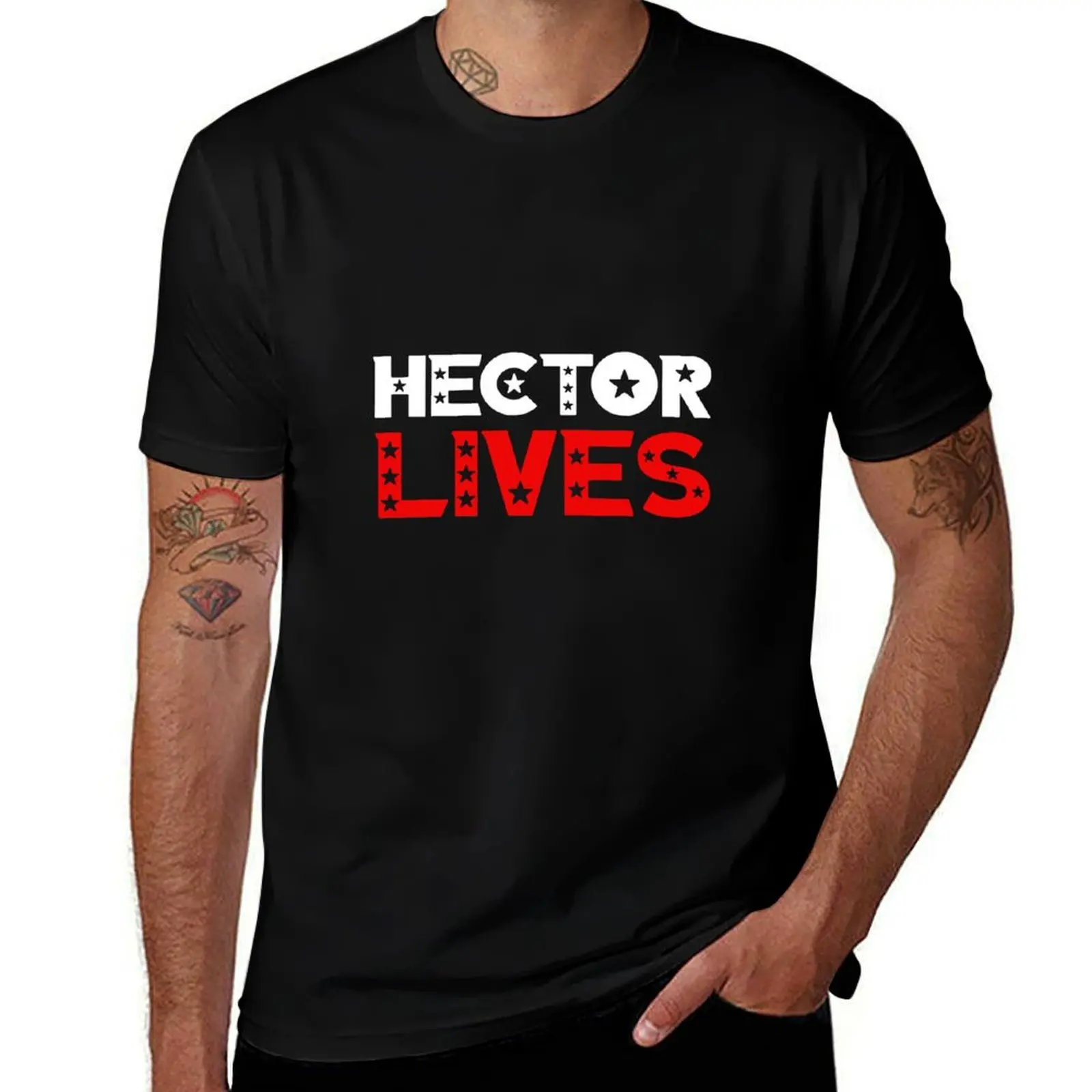 

shirt man Lives luxury man shirts t high quality men t for t shirt man g Hector cotton T-Shirt