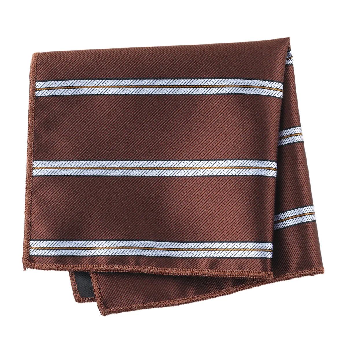 Toalla de bolsillo para hombre, tejido de hilo de seda de poliéster, Jacquard, 23x23cm, traje, toalla cuadrada, etiqueta de boda a rayas, 5 uds.