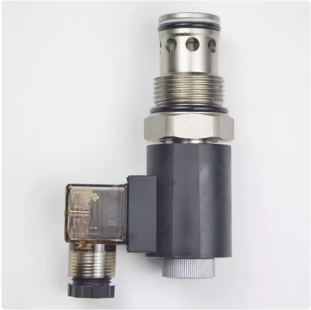 

DHF16-220 Two-position two-way normally closed thread cartridge solenoid pressure relief valve Two-position two-way SV16-202NCP