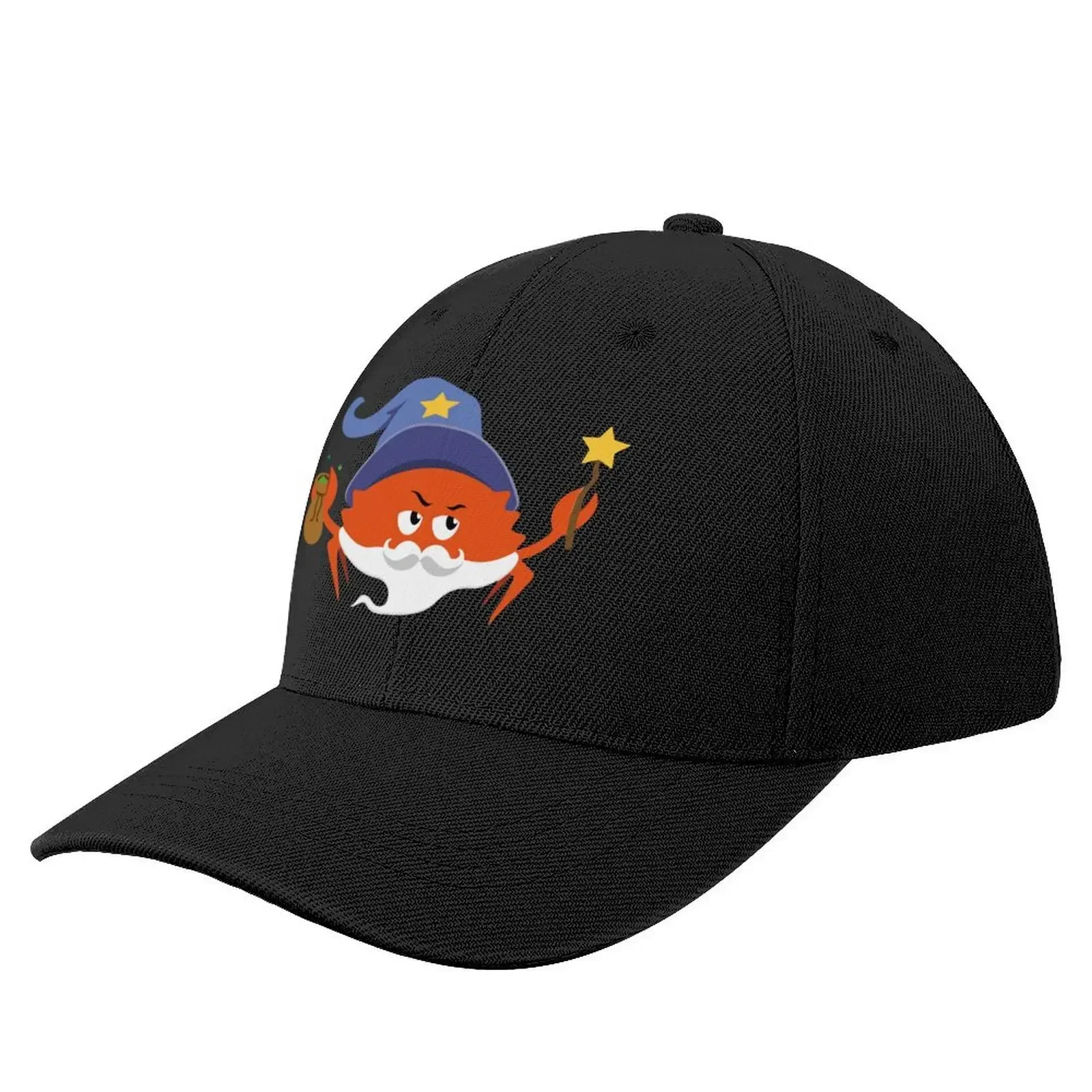 Rust Programming Language - Ferris the Wizard Baseball Cap Snap Back Hat Hat Luxury Brand Women Men's