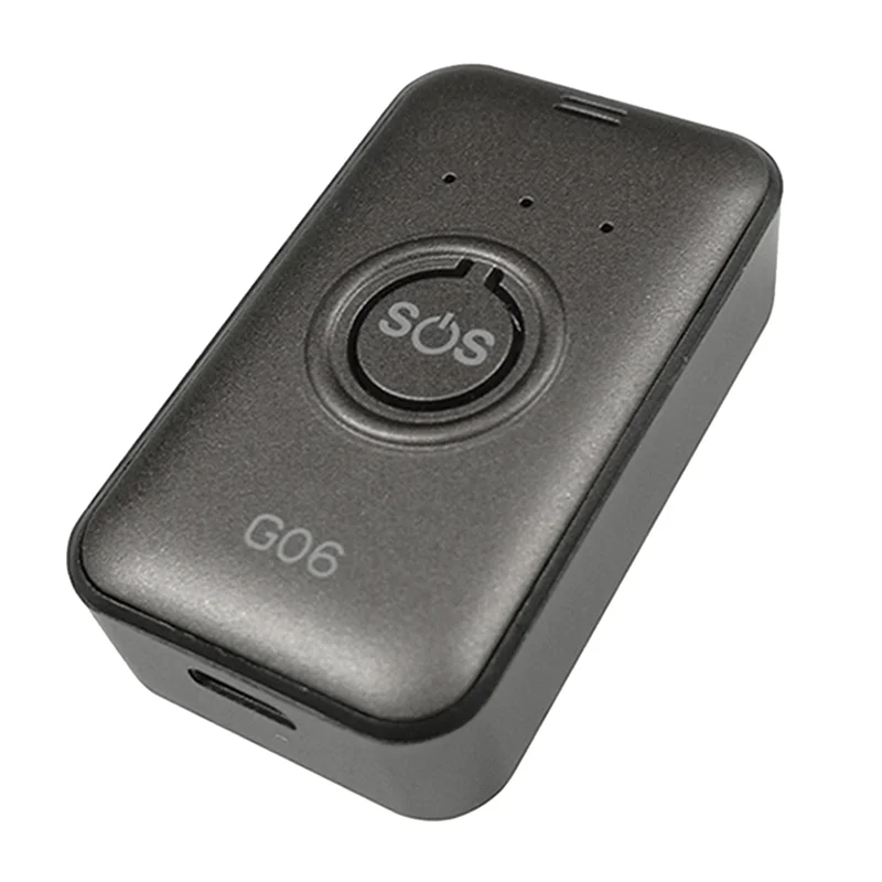 Personal Micro-GPS Tracker G06 APP Web Tracking Locator Google Maps Real Time SOS Calling for Kids Elderly