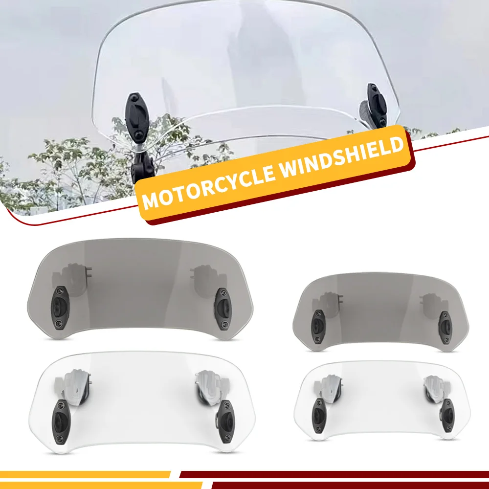 

Motorcycle Accessories For Tiger 800/900/1200 2018-2026 2025 2024 2023 Windshield Extension Spoiler Windscreen Air Deflector