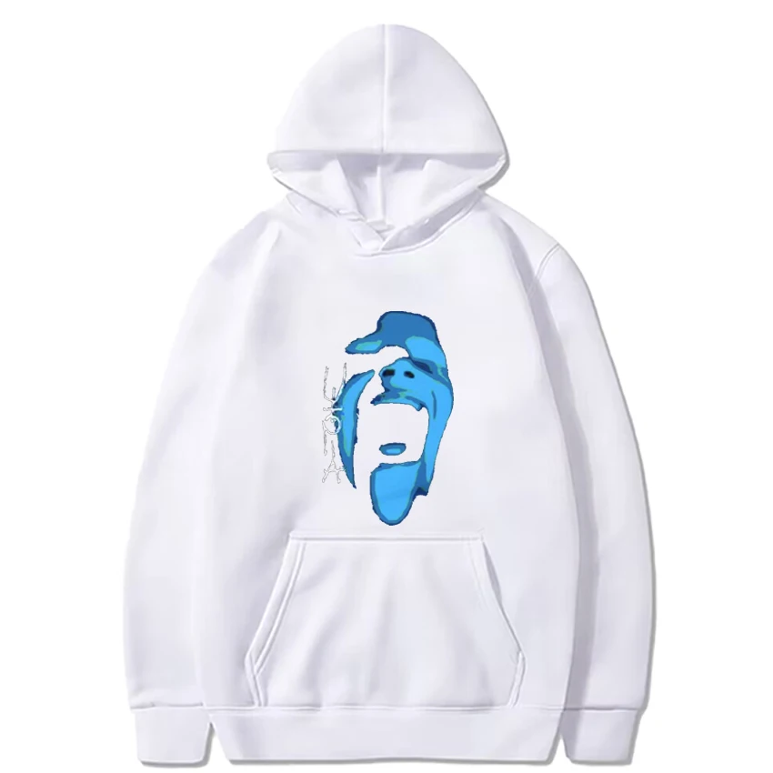 Kaktus Jack Rapper Utopie Album Gothic Grafik Hoodie Männer Frauen Hip Hop lässig Streetwear Unisex Fleece Langarm Sweatshirt