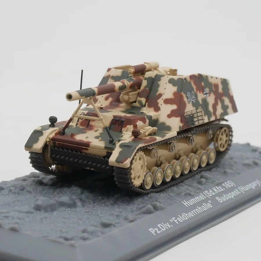 

Ixo 1:72 шкала отлитый под давлением сплав Sd. Kfz. Модель немецкого танка Hummel 165, военный боевой трек, Классический сувенир, подарок для взрослых, игрушка